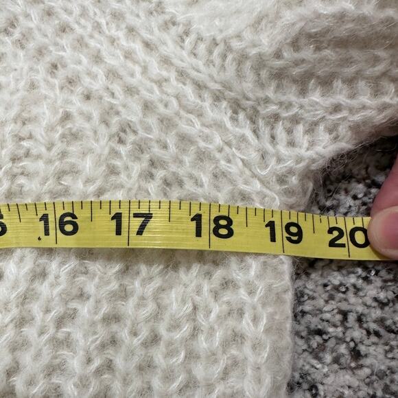 BALZAC Paris Women's Cozy Cocoon Cardigan Alpaca Ecru, size S - Picture 5 of 7